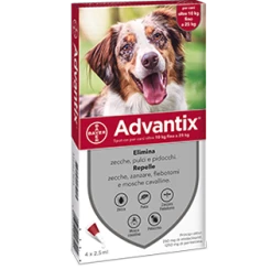 Advantix Spot-On Per Cani 10-25 Kg - 4 Pipette