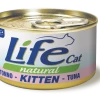 LifeCat Life Cat Natural Kitten 85 Gr - Tonno 1 LifeCat Life Cat Natural Kitten 85 Gr - Tonno -negozio di articoli per gatti 9015237 1 1