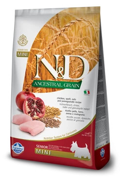 Farmina N&D Ancestral Grain Senior Mini - 2,5 Kg