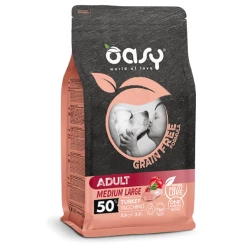 Oasy Grain Free Adult Medium Large Tacchino - 12 Kg