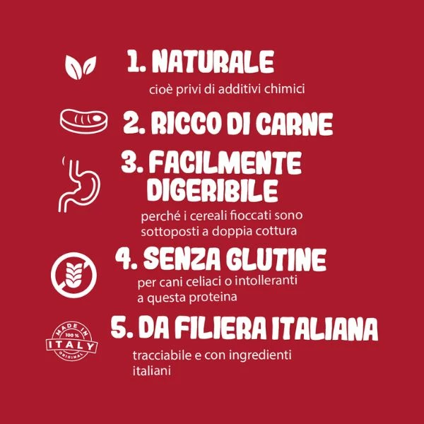 Delibau Superpremium Cibo Per Cani Adult Medium-Large Anatra - 2,5 Kg 4 Delibau Superpremium Cibo Per Cani Adult Medium-Large Anatra - 2,5 Kg - immagine 2