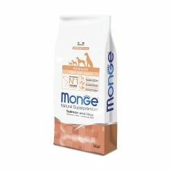 Monge Natural Superpremium Puppy & Junior Salmone E Riso - 12 Kg