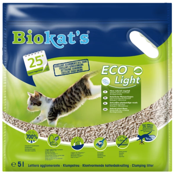 Biokat's EcoLight - Lettiera - 5 Litri 3 Biokat's EcoLight - Lettiera - 5 Litri