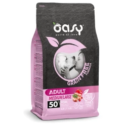 Oasy Grain Free Adult Medium Large Maiale - 12 Kg