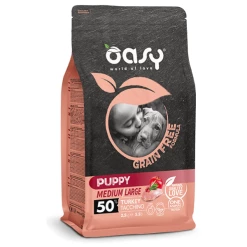 Oasy Grain Free Puppy Medium Large Tacchino - 12 Kg