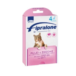 FORMEVET Fipralone Spot-on Per Gatti - 4 Pipette Da 0,5 Ml