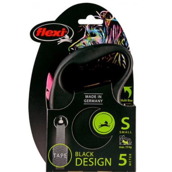 Guinzaglio N-Design Tape Flexi - Fuxia - Small - 5 Mt 4 Guinzaglio N-Design Tape Flexi - Fuxia - Small - 5 Mt - immagine 2