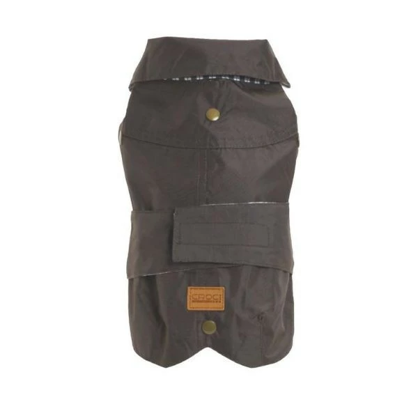 Croci Abbigliamento Cappotto Impermeabile Per Cani Montreal Croci - Marrone - 35 Cm 3 Croci Abbigliamento Cappotto Impermeabile Per Cani Montreal Croci - Marrone - 35 Cm
