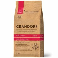 Grandorf Dog Adult Medium/Maxi Hypoallergenic Agnello E Tacchino - 10 Kg