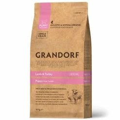 Grandorf Dog Puppy All Breeds Hypoallergenic Agnello E Tacchino - 3 Kg
