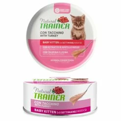 Natural Trainer Baby Kitten Con Tacchino 80 Gr - Tacchino