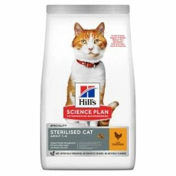 Hill's Science Plan Adult Sterilised Cat Alimento Per Gatti Al Pollo - 1,5 Kg