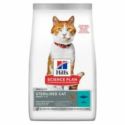 Hill's Science Plan Adult Sterilised Cat Alimento Per Gatti Con Tonno - 1,5 Kg