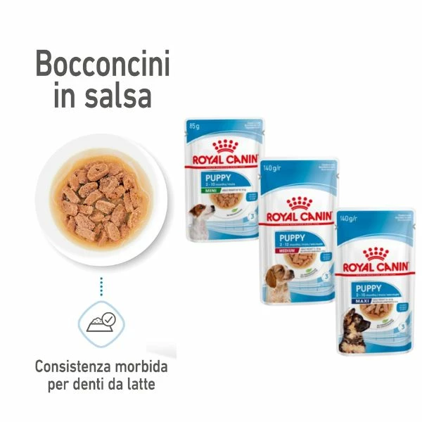 Royal Canin Puppy Umido - Medium 140 Gr 6 Royal Canin Puppy Umido - Medium 140 Gr - immagine 4