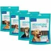 Virbac VeggieDent Fresh Snack Dentali - Confezione Da 120 Gr Per Cani XS 0-5 Kg