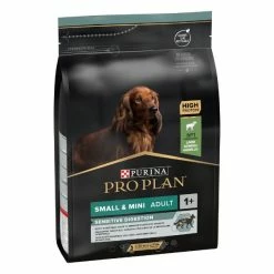 Purina Pro Plan Sensitive Digestion Small E Mini Adult Crocchette Cane Agnello - 3 Kg