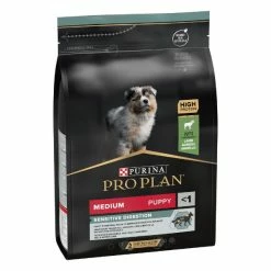 Purina Pro Plan Sensitive Digestion Medium Puppy Crocchette Cane Agnello - 3 Kg