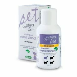 Shampoo Manti Bianchi Natural Derma Pet - Flacone 200 Ml