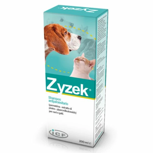 Zyzek Shampoo Antiparassitario ICF - 200 Ml 3 Zyzek Shampoo Antiparassitario ICF - 200 Ml