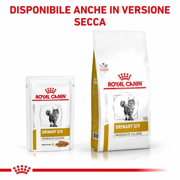 Royal Canin Urinary S/O Moderate Calorie - 12 Buste Da 85 Gr 6 Royal Canin Urinary S/O Moderate Calorie - 12 Buste Da 85 Gr - immagine 4