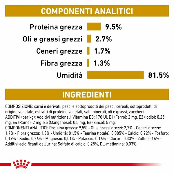 Royal Canin Urinary S/O Moderate Calorie - 12 Buste Da 85 Gr 7 Royal Canin Urinary S/O Moderate Calorie - 12 Buste Da 85 Gr - immagine 5