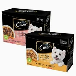 Cesar Dog Selezione Delizie Del Giorno Multipack 12x100 Gr - In Gelatina