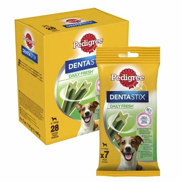Pedigree Dentastix Fresh Mini Snack Per L'igiene Orale - 28 Pezzi - Mini 3 Pedigree Dentastix Fresh Mini Snack Per L'igiene Orale - 28 Pezzi - Mini