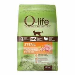 O'life O-life Cat Sterilised Grain Free Tacchino Fresco - 1,2 Kg
