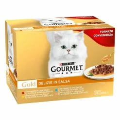Purina Gourmet Gold Delizie In Salsa Umido Gatto Multipack 24x85g - Multigusto