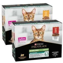 Purina Pro Plan Cat Adult Sterilised Maintenence Multipack 10x85g - Pollo