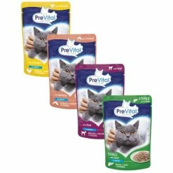 Prevital Cat Food Sterilised Multipack XXL Box 48x100 Gr - Multigusto -negozio di articoli per gatti grafiche magento bauzaar 2023 06 29t125909.305