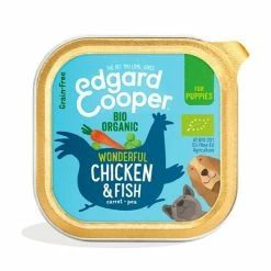 Edgard & Cooper Puppy Grain Free Bio 100gr - Puppy Bio Pollo E Pesce