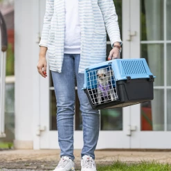 Trasportino Per Piccole Taglie Atlas El Ferplast - Atlas El 10 - 48 X 32,5 X 29 Cm Verde Fluo -negozio di articoli per gatti grafiche prodotti magento 2021 10 20t142822.538