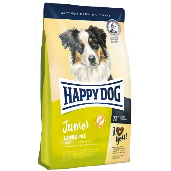 Happy Dog Junior Agnello E Riso - 10 Kg 3 Happy Dog Junior Agnello E Riso - 10 Kg