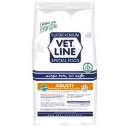 Vet Line Secco Monoproteico Cane Adult Pesce - 3 Kg
