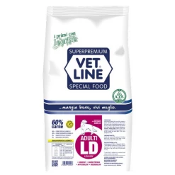 Vet Line Secco Cane Adult Less Dry Agnello - 3 Kg