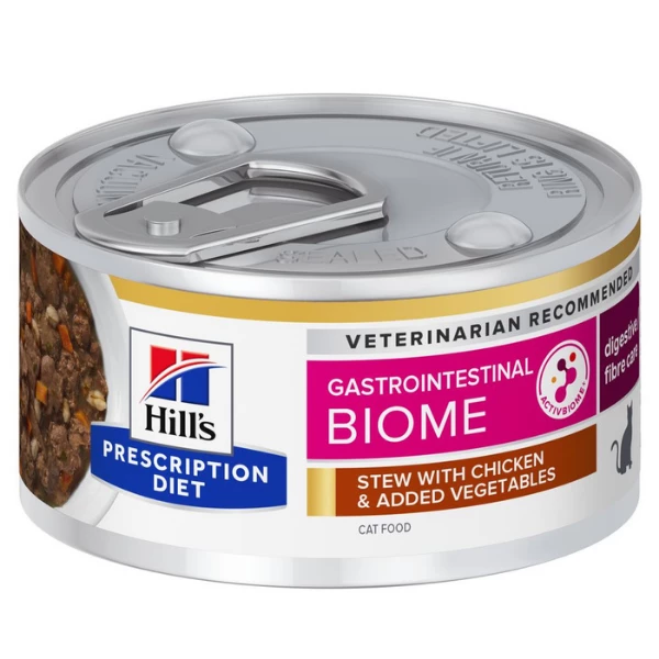Hill's Prescription Diet Gastrointestinal Biome 82 Gr - Spezzatino Pollo E Verdure 3 Hill's Prescription Diet Gastrointestinal Biome 82 Gr - Spezzatino Pollo E Verdure