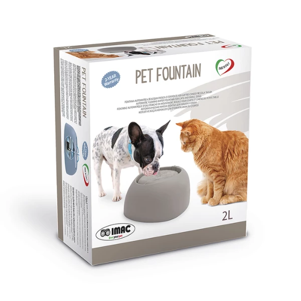 Pet Fountain Imac - Fontana 32 X 28 X 13 Cm 4 Pet Fountain Imac - Fontana 32 X 28 X 13 Cm - immagine 2