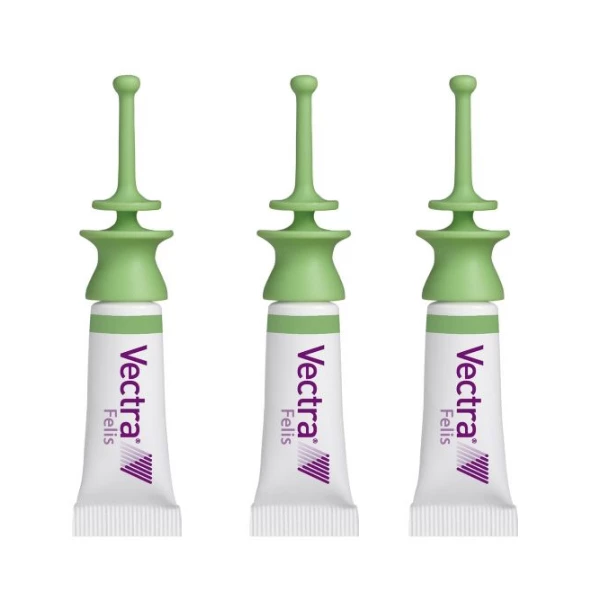 Vectra Felis 3 Pipette Per Gatti - 3 Pipette 4 Vectra Felis 3 Pipette Per Gatti - 3 Pipette - immagine 2