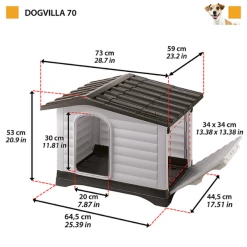 Cuccia Da Esterni Dogvilla Ferplast - DOGVILLA 70: 73 X 59 X H 53 Cm -negozio di articoli per gatti grafiche prodotti magento 600x600 2022 04 04t114244.646