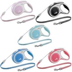 Guinzaglio Flexi New Comfort Cord - Blu - Small - 5 M