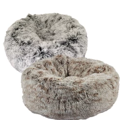 Cuccia Ciambella Poilu Bobby Croci - Grigio Melange - 70x25 Cm