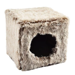 Cuccetta Cubo Poilu Bobby Super Soffice Croci - Grigio Melange - 38x38x38 Cm -negozio di articoli per gatti grafiche prodotti magento 600x600 2022 04 28t123921.731 1