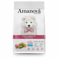 Amanova Puppy Sensitive Salmone Deluxe Grain Free - 2 Kg
