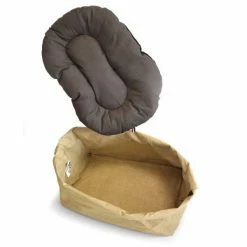 Cuccia Paper Bag Record Home Design - Beige - S: 40x25x25 Cm