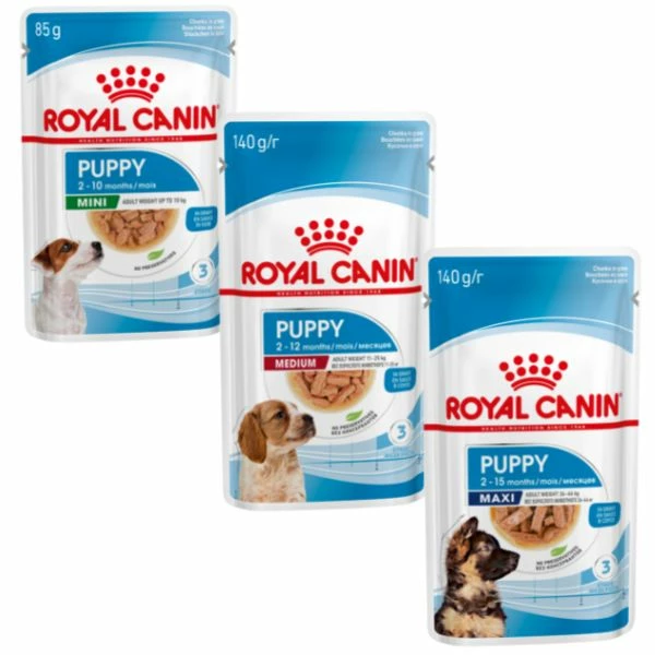 Royal Canin Puppy Umido - Medium 140 Gr 3 Royal Canin Puppy Umido - Medium 140 Gr