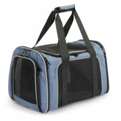 Trasportino Denim Camon - 44x28x28 Cm