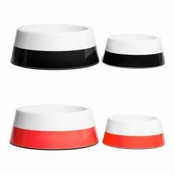 Zee.Dog Ciotola In Melamina Zee Dog - Nero-Small