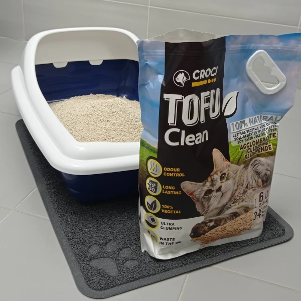 Lettiera Tofu Clean Croci - 10 Lt 4 Lettiera Tofu Clean Croci - 10 Lt - immagine 2