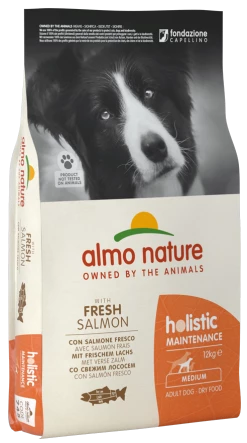 Almo Nature Holistic Large Adult Con Salmone - 12 Kg